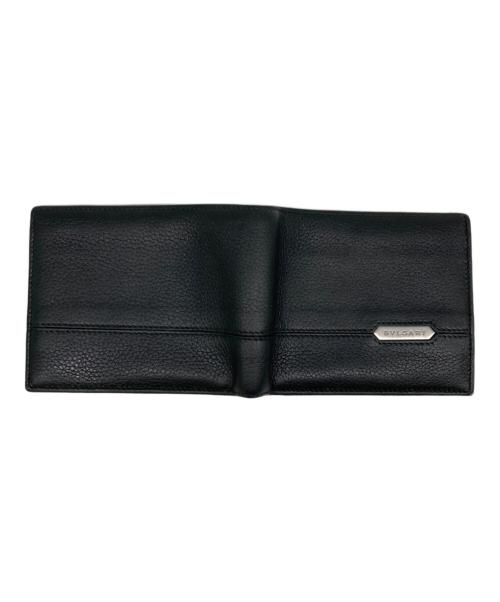 BVLGARI（ブルガリ）BVLGARI (ブルガリ) 2つ折り財布 ブラックの古着・服飾アイテム
