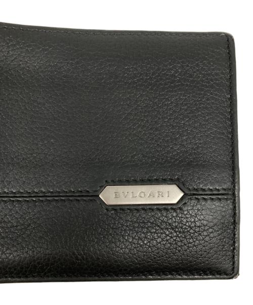 BVLGARI（ブルガリ）BVLGARI (ブルガリ) 2つ折り財布 ブラックの古着・服飾アイテム
