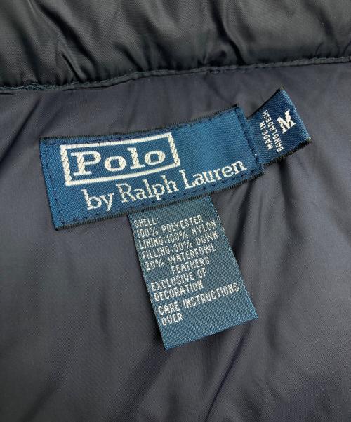 POLO RALPH LAUREN（ポロ・ラルフローレン）POLO RALPH LAUREN (ポロ・ラルフローレン) ダウンジャケット ネイビー サイズ:Mの古着・服飾アイテム