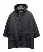 Yohji Yamamoto D'URBAN A.A.Rヨウジ ヤマモト × ダーバンアール）の古着「中綿ライナー付コート」｜ブラック