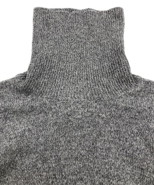 MM6 Maison Margiela（エムエムシックスメゾンマルジェラ）MM6 Maison Margiela (エムエムシックスメゾンマルジェラ) ルーシュセーター グレー サイズ:Sの古着・服飾アイテム