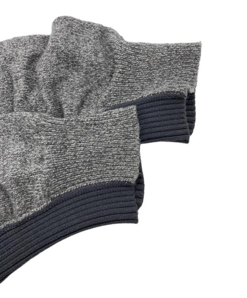 MM6 Maison Margiela（エムエムシックスメゾンマルジェラ）MM6 Maison Margiela (エムエムシックスメゾンマルジェラ) ルーシュセーター グレー サイズ:Sの古着・服飾アイテム