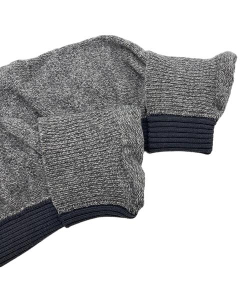 MM6 Maison Margiela（エムエムシックスメゾンマルジェラ）MM6 Maison Margiela (エムエムシックスメゾンマルジェラ) ルーシュセーター グレー サイズ:Sの古着・服飾アイテム
