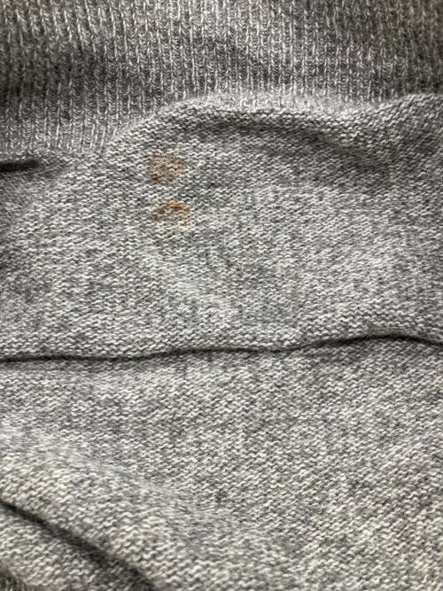 MM6 Maison Margiela（エムエムシックスメゾンマルジェラ）MM6 Maison Margiela (エムエムシックスメゾンマルジェラ) ルーシュセーター グレー サイズ:Sの古着・服飾アイテム