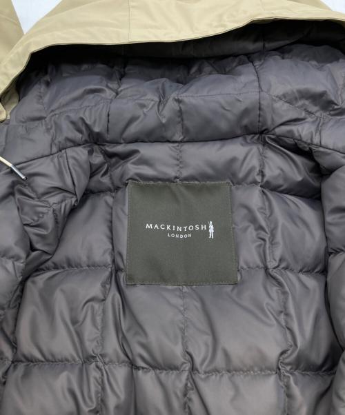 MACKINTOSH LONDON（マッキントッシュ ロンドン）MACKINTOSH LONDON (マッキントッシュ ロンドン) パーテックスアンリミテッドフーデッドミリタリーブルゾン ベージュ サイズ:Mの古着・服飾アイテム