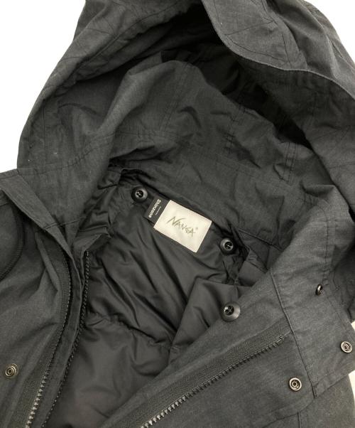NANGA（ナンガ）NANGA (ナンガ) Shinzone (シンゾーン) TAKIBI DOWN PARKA 3WAY グレー サイズ:36の古着・服飾アイテム