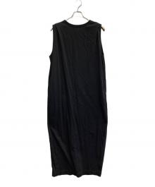 anuke（アンヌーク）の古着「Sleeveless Tuck Onepiece」｜ブラック