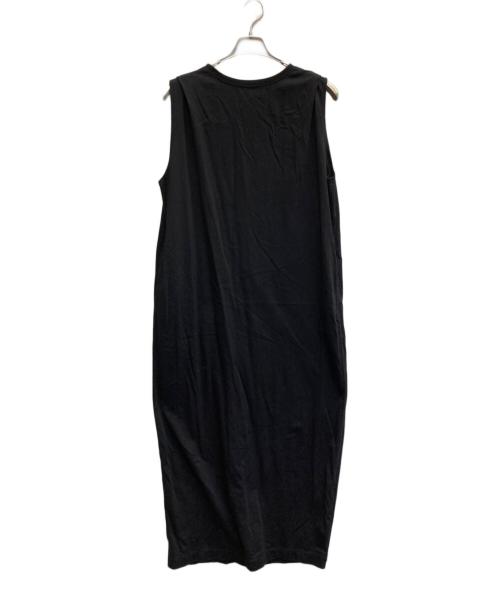 anuke（アンヌーク）anuke (アンヌーク) Sleeveless Tuck Onepiece ブラック サイズ:38の古着・服飾アイテム