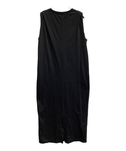 anuke（アンヌーク）anuke (アンヌーク) Sleeveless Tuck Onepiece ブラック サイズ:38の古着・服飾アイテム
