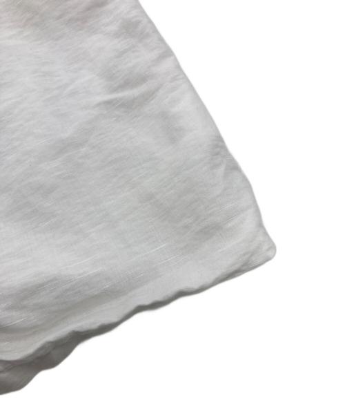 nest Robe（ネストローブ）nest Robe (ネストローブ) 25SS コットンリネンドロストリボンスモック ホワイト サイズ:Fの古着・服飾アイテム
