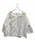 nest Robe (ネストローブ) 25SS コットンリネンドロストリボンスモック ホワイト サイズ:F：12000円