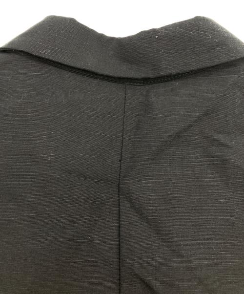 SLOBE IENA（スローブ イエナ）SLOBE IENA (スローブ イエナ) リネン混ハーフスリーブジャケット ブラック サイズ:38の古着・服飾アイテム