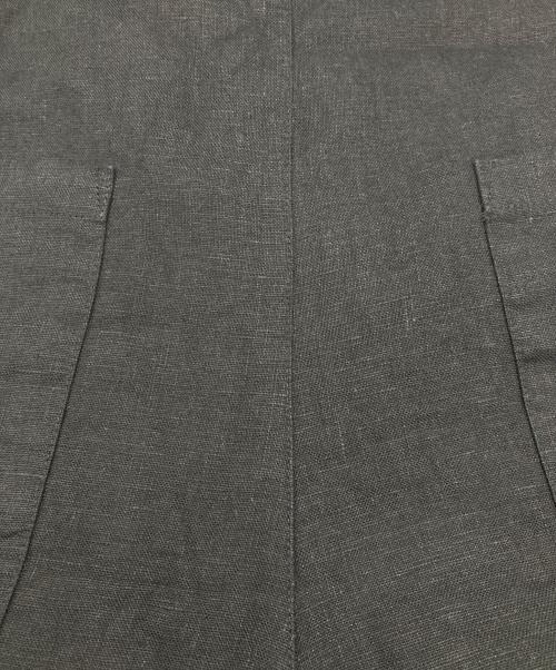 KAGURE（カグレ）KAGURE (カグレ) リネンサロペット ブラック サイズ:FREEの古着・服飾アイテム