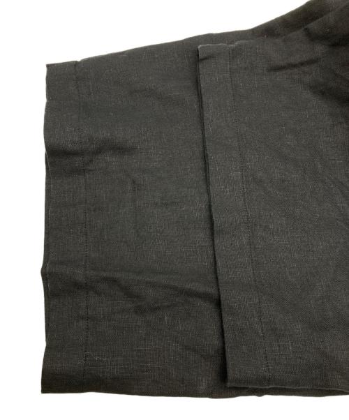 KAGURE（カグレ）KAGURE (カグレ) リネンサロペット ブラック サイズ:FREEの古着・服飾アイテム