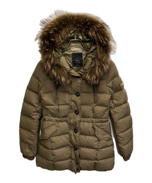 TATRAS（タトラス）TATRAS (タトラス) ファー付ダウンコート ベージュ サイズ:03の古着・服飾アイテム