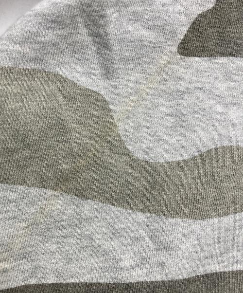 stussy（ステューシー）stussy (ステューシー) 00S カモフラジップパーカー グレー サイズ:XLの古着・服飾アイテム