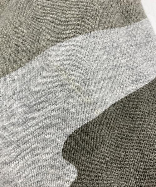 stussy（ステューシー）stussy (ステューシー) 00S カモフラジップパーカー グレー サイズ:XLの古着・服飾アイテム