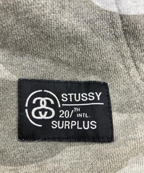 stussy（ステューシー）stussy (ステューシー) 00S カモフラジップパーカー グレー サイズ:XLの古着・服飾アイテム