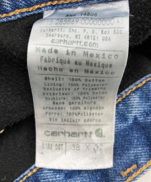 CarHartt（カーハート）CarHartt (カーハート) 裏地付デニムパンツ インディゴ サイズ:W38×L32の古着・服飾アイテム