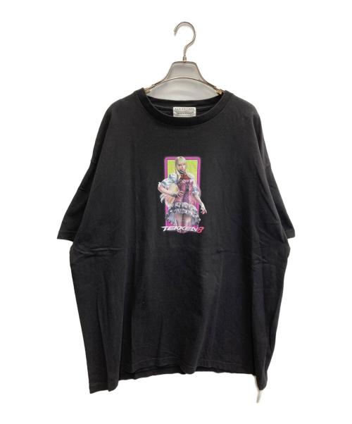 flagstuff（フラグスタフ）flagstuff (フラグスタフ) Lili”Tee 鉄拳コラボレーショングラフィックプリントTシャツ ブラック サイズ:XXLの古着・服飾アイテム