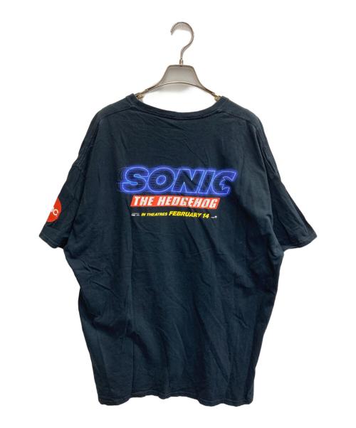 FRUIT OF THE LOOM（フルーツオブザルーム）FRUIT OF THE LOOM (フルーツオブザルーム) ソニックザヘッジホッグ  TEE ブラック サイズ:2XLの古着・服飾アイテム