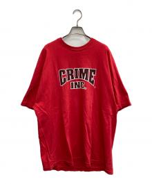 CRIME INC（クライム・インク）の古着「crime inc TEE」｜レッド