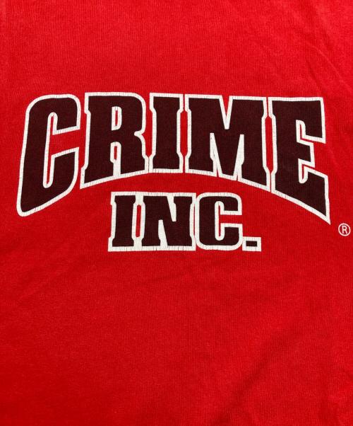 CRIME INC（クライム・インク）CRIME INC (クライム・インク) crime inc TEE レッド サイズ:2xの古着・服飾アイテム