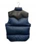 RockyMountainFeatherBed (ロッキーマウンテンフェザーベッド) WAREHOUSE (ウエアハウス) RIP STOP NYLON DOWN VEST ネイビー×ブラック サイズ:42：19000円
