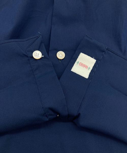 BORRELLI（ボレッリ）BORRELLI (ボレッリ) ホリゾンタルカラーカジュアルシャツ ネイビー サイズ:38 未使用品の古着・服飾アイテム