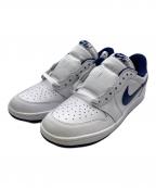 NIKEナイキ）の古着「Nike Air Jordan 1 Low '85 "Metallic Blue"」｜ブルー×ホワイト
