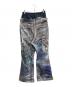 Protocol Index (プロトコルインデックス) GRAFFITI TROMPE-L’OEIL LAYERED PANTS ブルー サイズ:M：23000円