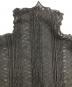 中古・古着 ISSEY MIYAKE FETE (イッセイミヤケフェット) ハイネック ジグザグプリーツ シアーシャツ ブラック サイズ:SIZE2：12000円