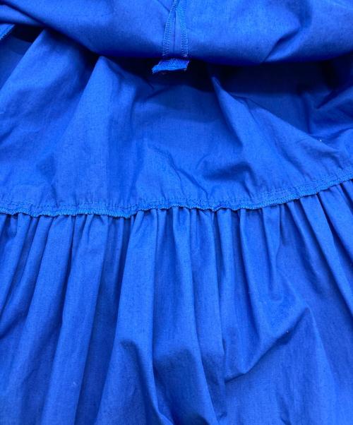 RED VALENTINO（レッドヴァレンティノ）RED VALENTINO (レッドヴァレンティノ) ポプリンミニドレス ブルー サイズ:Mの古着・服飾アイテム