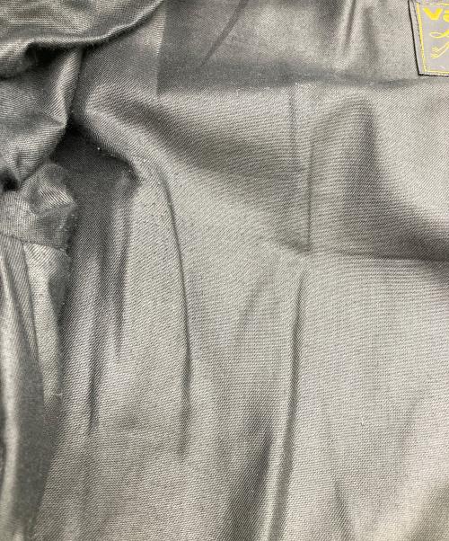 VANSON（バンソン）VANSON (バンソン) RJP シングルライダースレザージャケット ブラック×レッド サイズ:36の古着・服飾アイテム