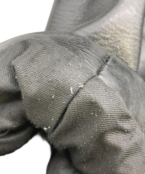 VANSON（バンソン）VANSON (バンソン) RJP シングルライダースレザージャケット ブラック×レッド サイズ:36の古着・服飾アイテム