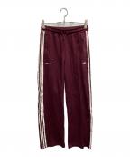 adidas×Sporty & Richアディダス×スポーティーアンドリッチ）の古着「TRACKPANT マルーン」｜ボルドー