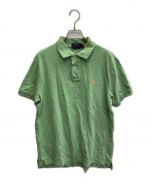 POLO RALPH LAUREN（ポロ・ラルフローレン）の古着「ポニーロゴポロシャツ」｜グリーン