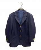 BEAMS Fビームスエフ）の古着「HANDMADE WILLIAM HALSTEAD ウール ブレザー」｜ネイビー