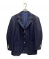 BEAMS F（ビームスエフ）の古着「HANDMADE WILLIAM HALSTEAD ウール ブレザー」｜ネイビー