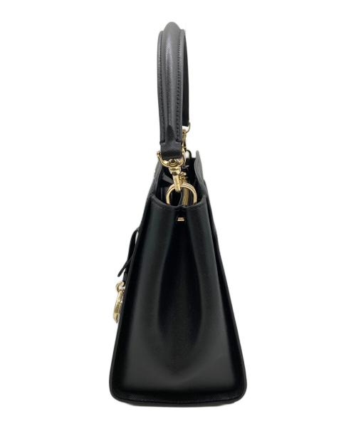Kate Spade（ケイトスペード）Kate Spade (ケイトスペード) マディソン ミディアム トップ ハンドル サッチェル ブラックの古着・服飾アイテム
