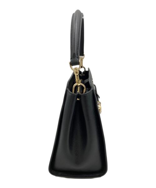 Kate Spade（ケイトスペード）Kate Spade (ケイトスペード) マディソン ミディアム トップ ハンドル サッチェル ブラックの古着・服飾アイテム