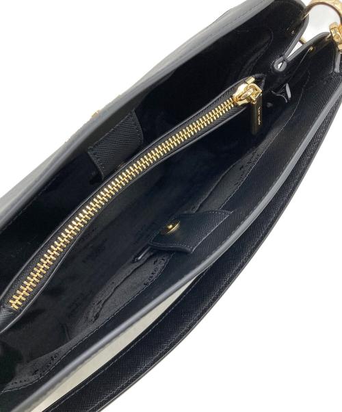 Kate Spade（ケイトスペード）Kate Spade (ケイトスペード) マディソン ミディアム トップ ハンドル サッチェル ブラックの古着・服飾アイテム