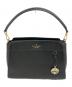 Kate Spade（ケイトスペード）の古着「マディソン ミディアム トップ ハンドル サッチェル」｜ブラック