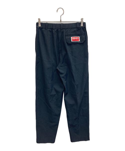 KENZO（ケンゾー）KENZO (ケンゾー) キャロットパンツ ブラック サイズ:36の古着・服飾アイテム