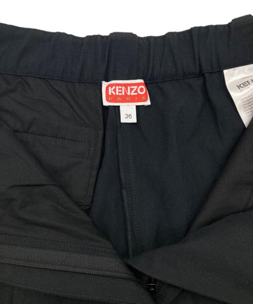 KENZO（ケンゾー）KENZO (ケンゾー) キャロットパンツ ブラック サイズ:36の古着・服飾アイテム