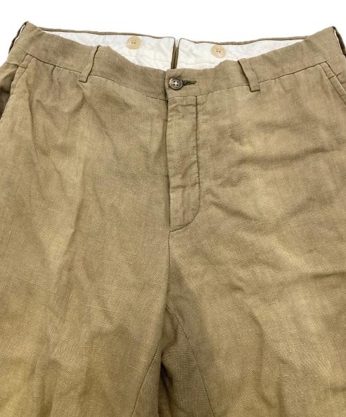 POLO RALPH LAUREN（ポロ・ラルフローレン）POLO RALPH LAUREN (ポロ・ラルフローレン) イタリア製 リネンパンツ ベージュ サイズ:32の古着・服飾アイテム
