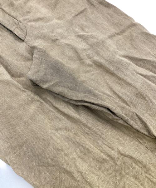 POLO RALPH LAUREN（ポロ・ラルフローレン）POLO RALPH LAUREN (ポロ・ラルフローレン) イタリア製 リネンパンツ ベージュ サイズ:32の古着・服飾アイテム