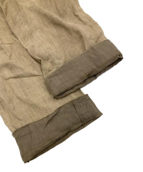 POLO RALPH LAUREN（ポロ・ラルフローレン）POLO RALPH LAUREN (ポロ・ラルフローレン) イタリア製 リネンパンツ ベージュ サイズ:32の古着・服飾アイテム