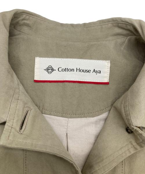 Cotton House Aya（コットンハウス アヤ）Cotton House Aya (コットンハウス アヤ) コート ベージュ サイズ:Mの古着・服飾アイテム