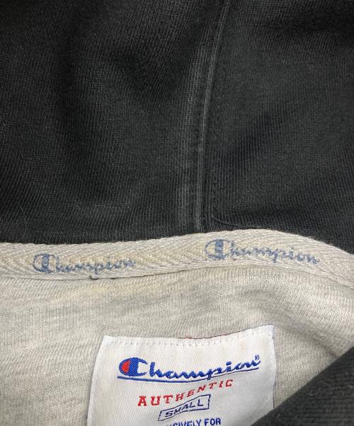 Champion（チャンピオン）Champion (チャンピオン) SUPREME (シュプリーム) 17SS HOODED SWEATSHIRT ブラック サイズ:Sの古着・服飾アイテム
